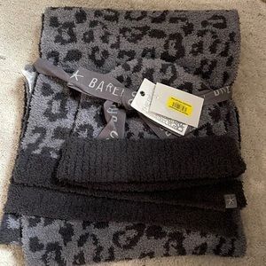 Barefoot Dreams - scarf and hat set